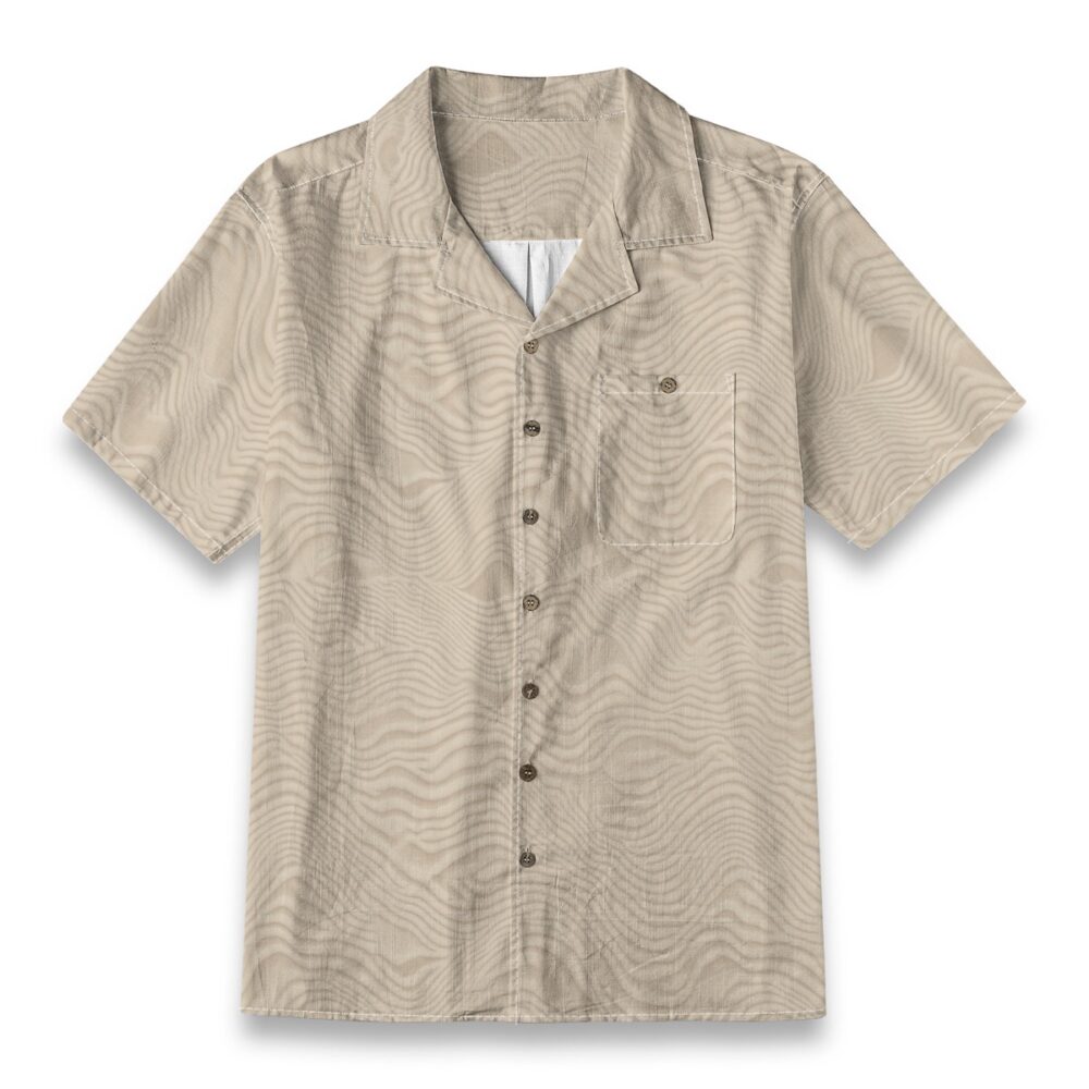 Seafloor Sand Ripple Coastal Tropical Shirt