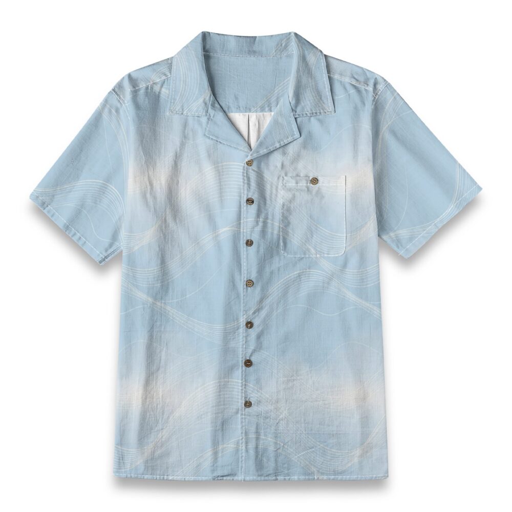 Coastal Breeze Airy Ocean Island Shirt