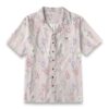 Lisianthus Soft Pastel Floral Island Shirt