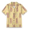 Happy Quokka Floral Sunshine Beach Shirt