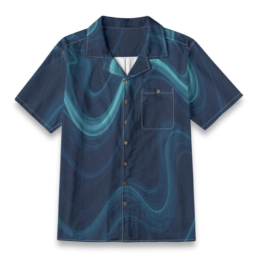 Deep Sea Currents Flow Ocean Shirt