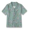 Civet Forest Leaf Pattern Island Shirt