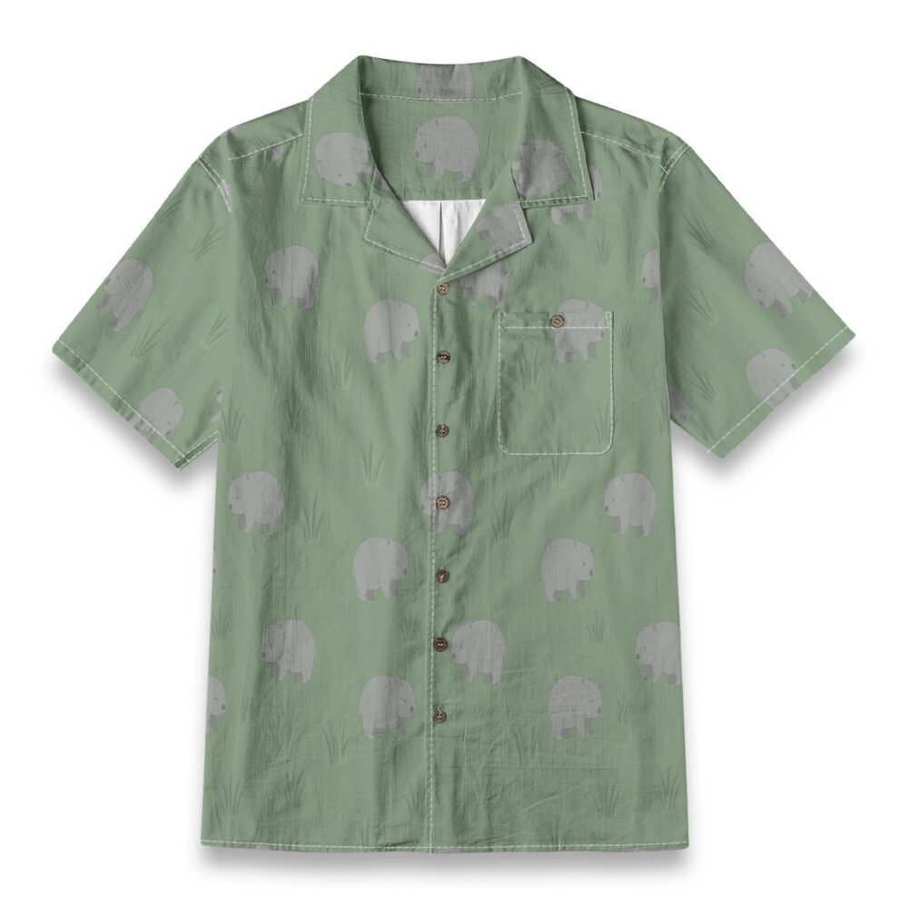 Cozy Wombat Meadow Nature Tropical Shirt